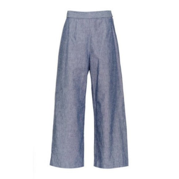 Apiece Apart Marco Cotton High Waist Trousers 4 - Picture 1 of 5